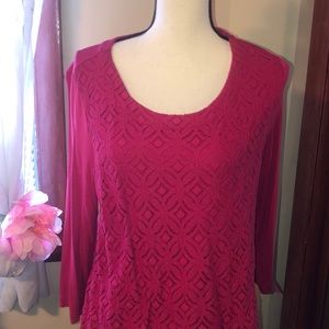 3/15. Croft&Barrow women’s large top